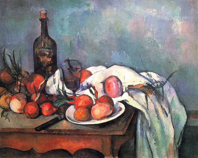Paul Cezanne Stilleben mit Zwiebeln oil painting image
